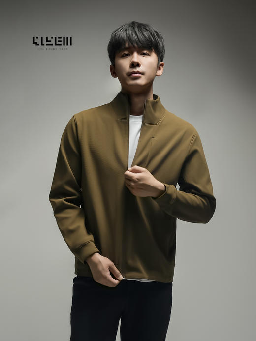 4158m轻户外轻行政  玄隐新国风立领休闲夹克 商品图6