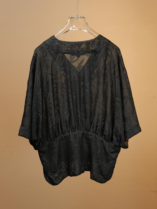 漫物记四经绞罗V领短上衣xys-w255 商品图3