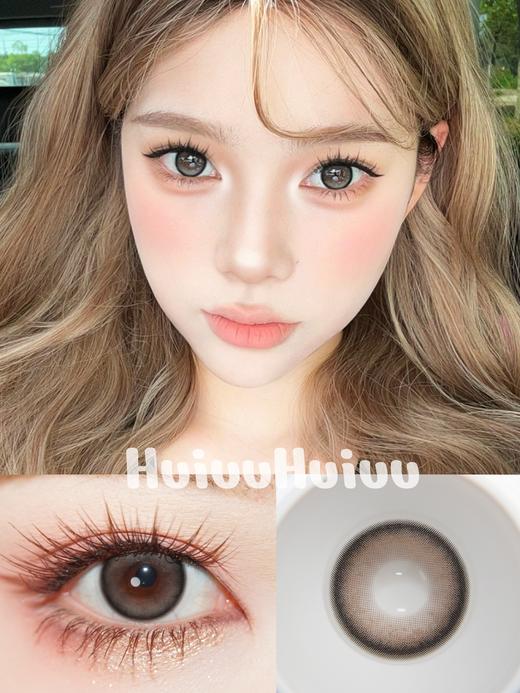 【中直径半年抛】HANCON-云端漫步 棕-大直径美瞳-14.2mm【半年抛 0-800度 无525/575】 商品图0