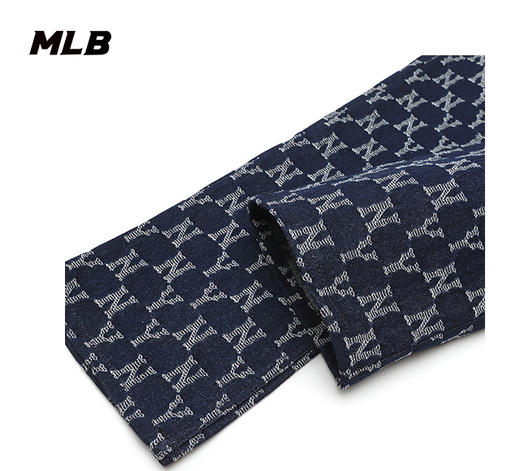MLB满印老花系列牛仔长裤3FDPM0424 商品图3