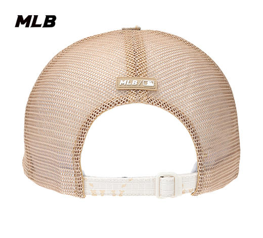 MLB纯色学院风印花网眼帽3AMCM0153【无货退款】 商品图1