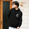 Covernat韩国潮牌连帽卫衣C标男女情侣款刺绣宽松休闲卫衣2025CO0000HD01 商品缩略图3