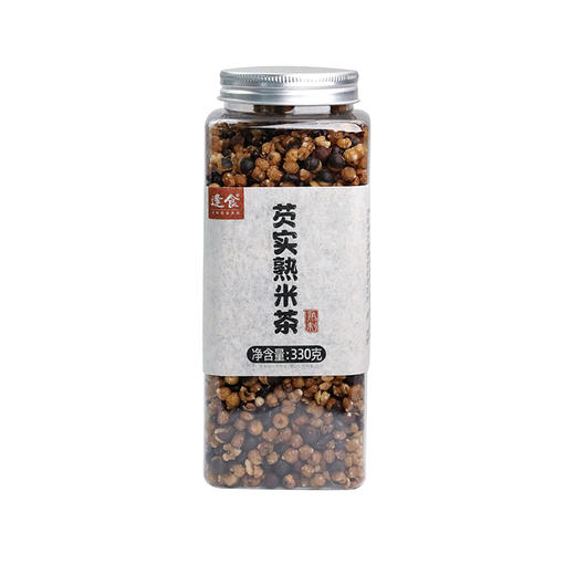 逢食芡实赤豆薏米茶 330g/瓶 古法柴火土灶 三蒸三晒一翻炒 干嚼都很香 商品图6