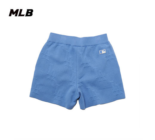 MLB23春夏季新款女式经典交织字母正面图案针织运动短裤波士顿红袜3FSPM0433【无货退款介意勿拍】 商品图1