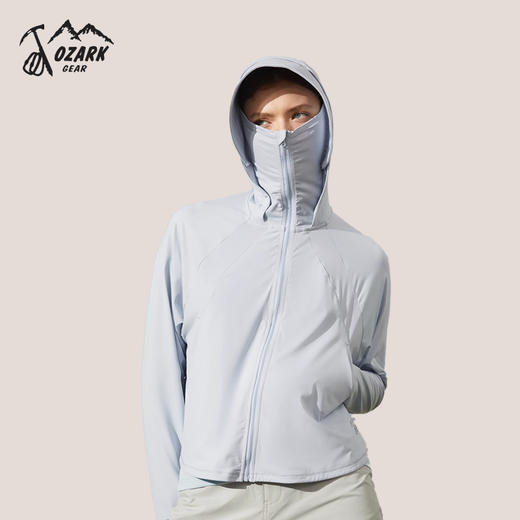 OZARK/奥索卡针织弹力防晒衣女款夏季新款轻质凉感舒适皮肤衣 商品图0