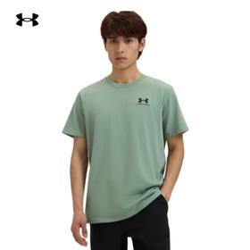 【12.21圣诞专享礼遇】
安德玛UA春夏Logo Emb男子高克重运动休闲短袖T恤1373997-348