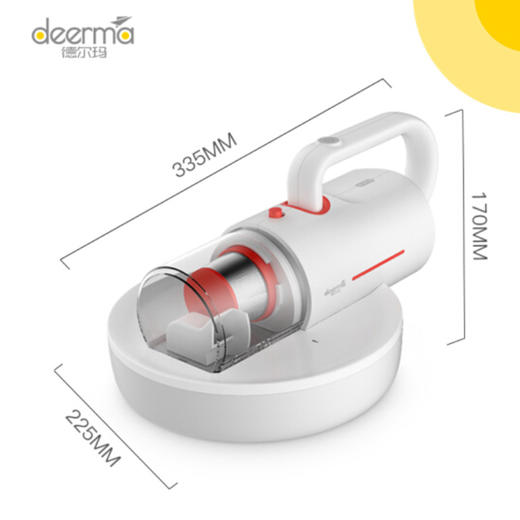 【德尔玛cm1300除螨仪】家用床上小型床铺紫外线杀菌机 吸尘器螨虫cm13  商品图5