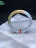 620304，58黄加绿正圈手镯，黄翡飘些清新绿，局部还透些浅紫 商品缩略图2
