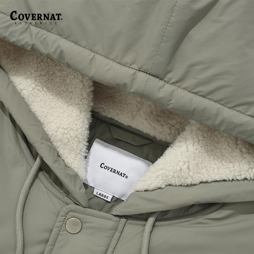 【限时秒杀】Covernat2023冬季新品中长款棉服外套男士时尚舒适百搭男装CO2303JK33 商品图3