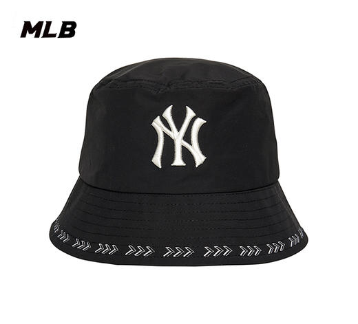 【一口价】MLB男女同款串标刺绣标SEAM BALL渔夫帽3AHTS012N【无货退款介意勿拍】 商品图1