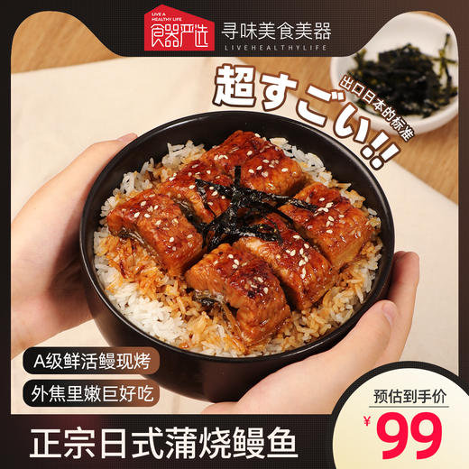 食器严选日式蒲烧鳗鱼 商品图6