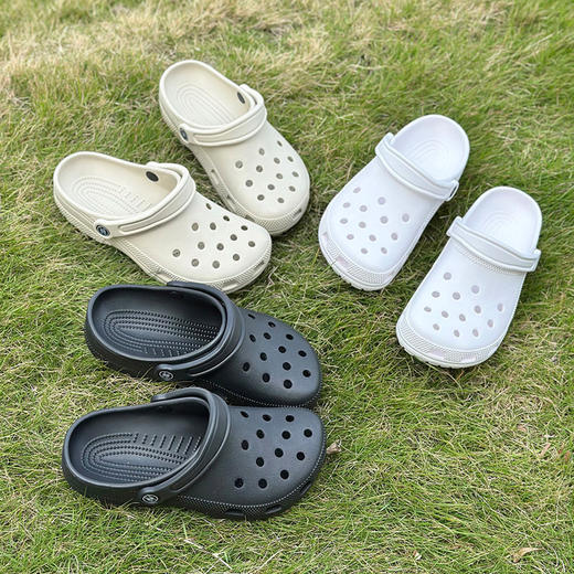 「下单赠鞋花」经典款洞洞鞋！可与「小明星」组成亲子款 SACHA 大明星洞洞鞋 男女同款 商品图1