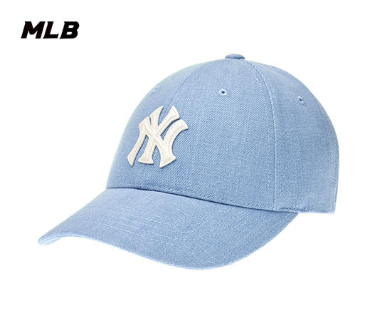 MLB纯色男女同款棒球帽3ACPD015N【无货退款】 商品图1