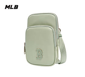 MLB男女同款金属标基础款BASIC斜挎包3ACRH062N