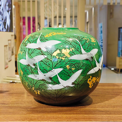 【旬彩 】日本进口九谷烧花瓶系列② 商品图1