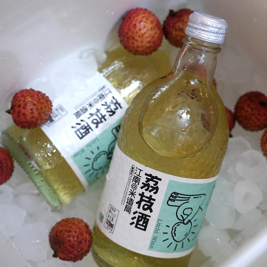 米造局6度微醺果酒系列（白桃果酒/荔枝果酒）520ml 商品图2