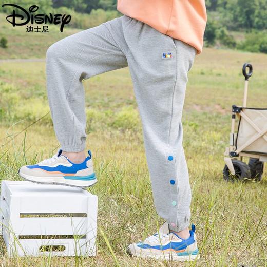 迪士尼女童运动裤春秋2023春装儿童裤子春季中大童卫裤女孩休闲裤 商品图5