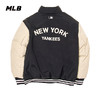 MLB男女同款学院风背标字母标拼接袖羽绒服3ADJV1346 商品缩略图3