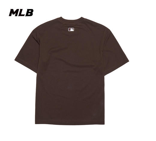 MLB男女同款25春夏新款皱眉熊系列字母标T恤3ATSE0253 商品图7