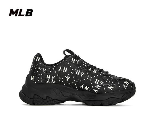 MLB男女同款满印钻石老花老爹鞋3ASHMS13N 商品图5
