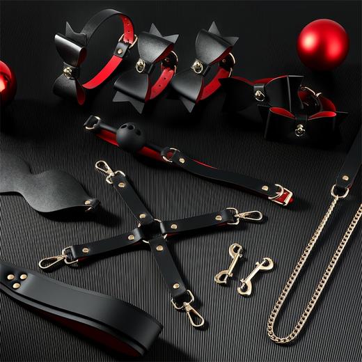 【情趣用品】谜姬 蝴蝶结捆绑套装sm调情束缚 商品图6