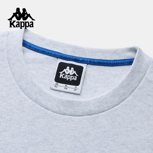 Kappa卡帕背靠背运动短袖男2025夏季新款休闲t恤宽松纯棉上衣女款KPCICTD18 商品图3