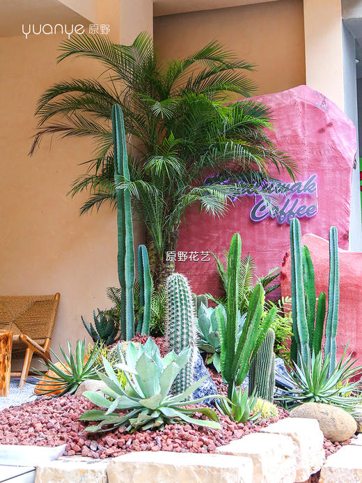 仿真花艺造景/假花造景/家居会所商业楼/生态景观场景布置/店铺绿植造景（具体价格咨询商家） 商品图5