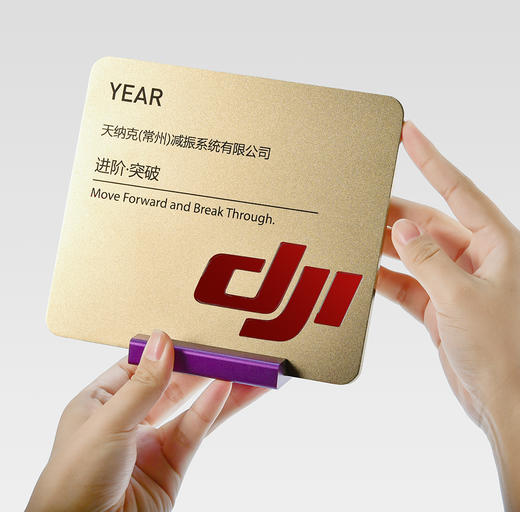 创意金属奖牌定制迷你桌面小奖牌年会活动颁奖科技设计感奖牌定制 商品图1