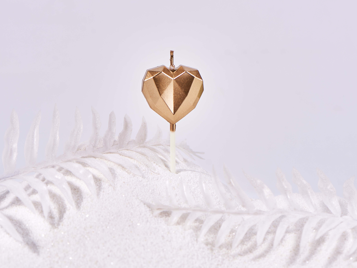 爱心蜡烛【单买不配送】