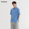 COVERNAT韩国潮流宽松短袖衬衫个性C标设计时尚百搭2025夏季新CO2502SS31 商品缩略图0