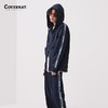 covernat韩国潮牌复古宽松休闲时尚连帽拉链衫2025春夏新CO2401HZ04 商品缩略图1