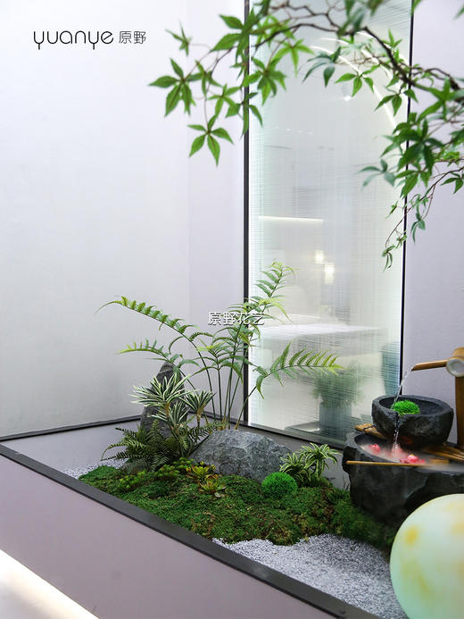 仿真花艺造景/假花造景/酒店别墅庭院室内外景观设计/店铺仿真绿植造景（具体价格可咨询商家） 商品图3