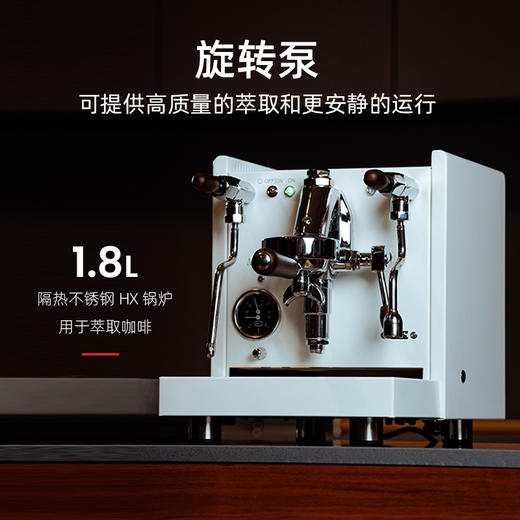 意大利Quick Mill 进口 Aquila 商家用半自动咖啡机多锅炉旋转泵 E61 商品图1