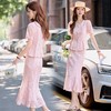 夏季新款2025套装女气质优雅时尚显廋舒适蕾丝两件套裤HR-MY2628 商品缩略图2