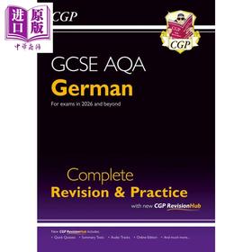 【中商原版】新GCSE 德语 AQA 全面复习与练习 含在线复习练习资源 New GCSE German AQA Complete Revision & Practice