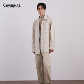 Covernat秋季新品男士牛仔衬衫纯棉时尚休闲衬衫外套CO2303SH03