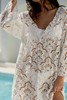 Farm Rio - Seashell Eyelet Mini Dress - White - 女装 - 连身裙 - 白色 商品缩略图2