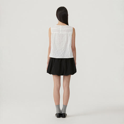 COVERNAT韩国潮牌女性气球抽绳短裙个性设计时尚百搭2025夏季新CO2502SR76 商品图2