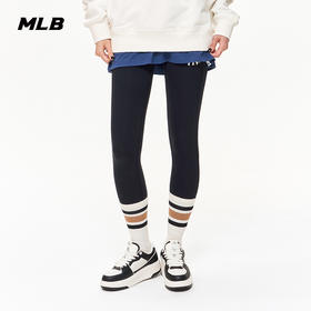 【积分钱购】MLB女款运动紧身裤健身休闲百搭经典logo潮23秋季3FLGB0231【无货退款介意勿拍】