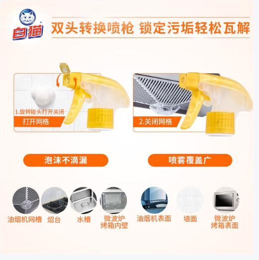 【JL】白猫 强效油污净 商品图2