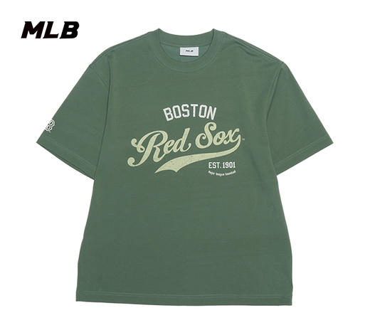 MLB男女同款25春夏新款学院风T恤3ATSV0553 商品图6