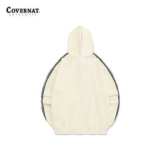 covernat韩国潮牌复古宽松休闲时尚连帽拉链衫2024春夏新品CO2401HZ04 商品图1