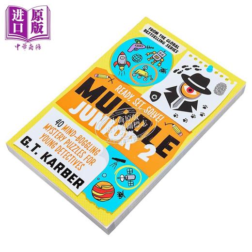 【中商原版】谜团谜题系列 40个适合年轻侦探的令人难以置信的神秘谜题 2 英文原版 Murdle Junior 2	G T Karber 商品图1