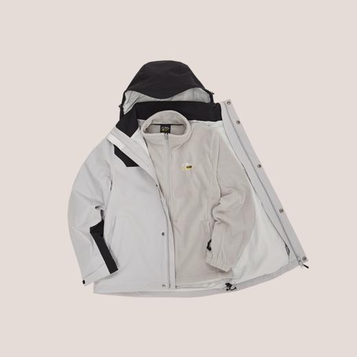 OZARK奥索卡冲锋衣官方正品高端三合一套抓绒风衣登山服户外套女257918 商品图1