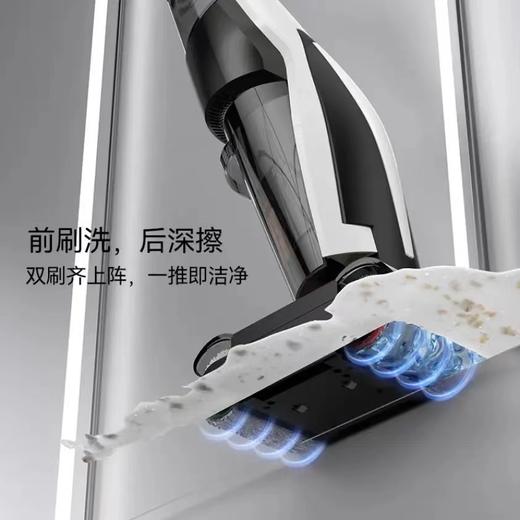 【德尔玛P20无线智能洗地机】防缠绕沿边家用洗拖吸一体机 大提速 洗地即干爽 商品图2
