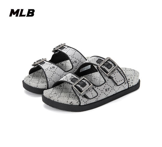 MLB男女同款满印老花凉拖3ALPCTM33 商品图0