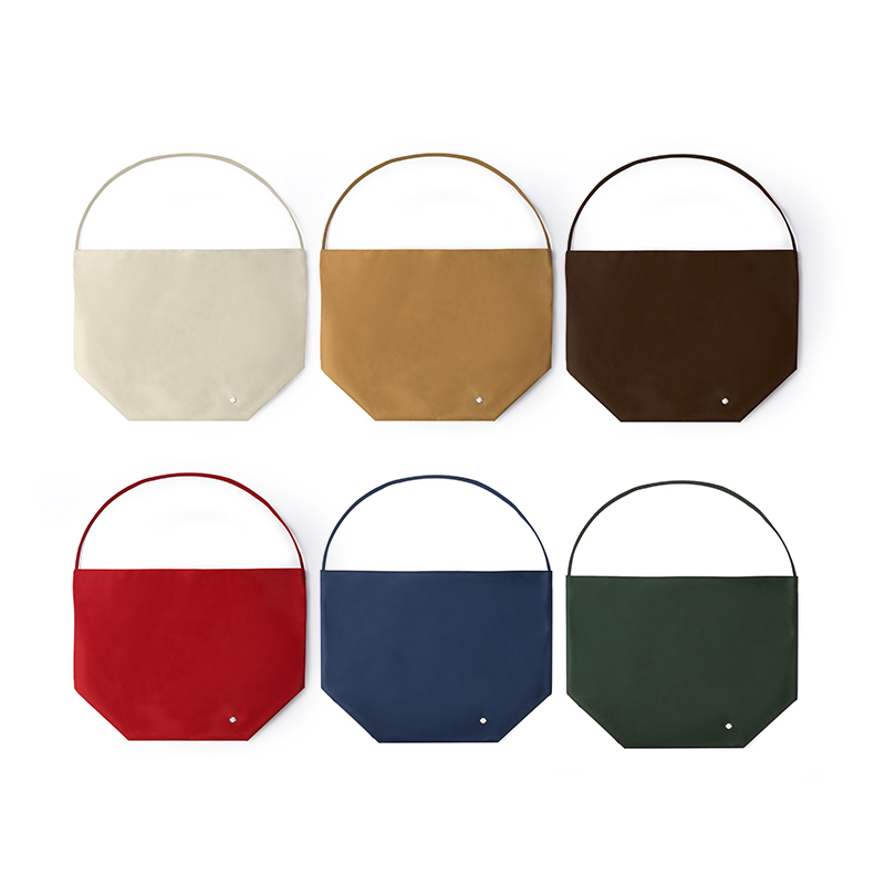 大号简约尼龙水桶托特包B2505