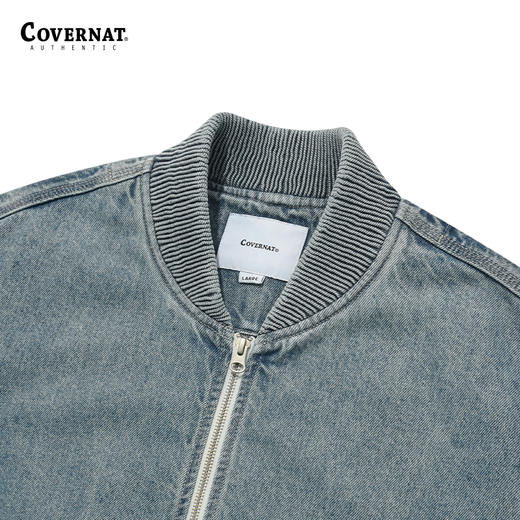 Covernat秋季新品牛仔外套男潮流宽松上衣夹克CO2303JK46 商品图3