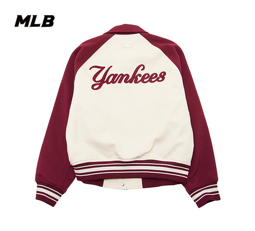 【一口价】MLB虞书欣同款拼接色学院风棒球外套3AJPV1641【无货退款】 商品图7