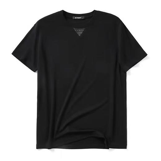 品牌商场同步高端液氨丝柔棉男士纯色通勤休闲T恤 商品图10